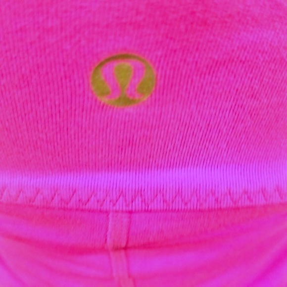 Lululemon Pink Activewear Top Sz 8 - Picture 3 of 9